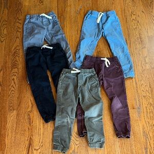 Cat & Jack Kids Casual Pants Set - Blue, Black, Green, Purple